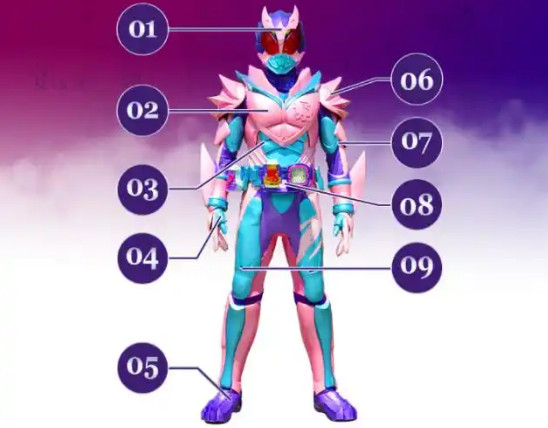 假面骑士极狐腰带模拟器豪华版